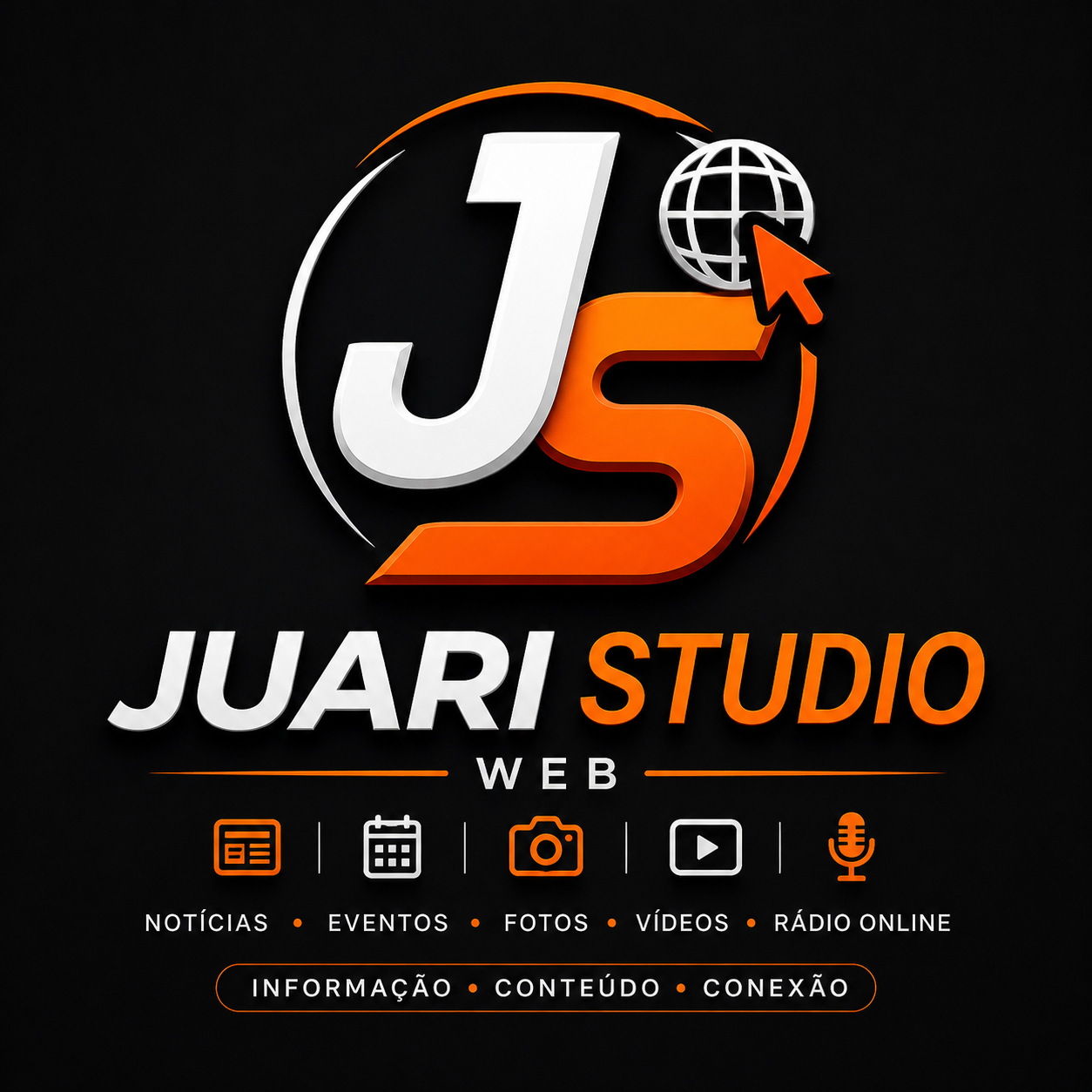 logo tipo de informaçao e eventos do site